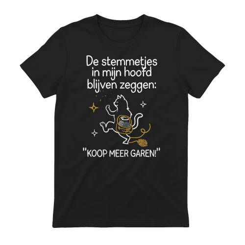 De stemmetjes in mijn hoofd blijven zeggen: "Koop meer garen!"   