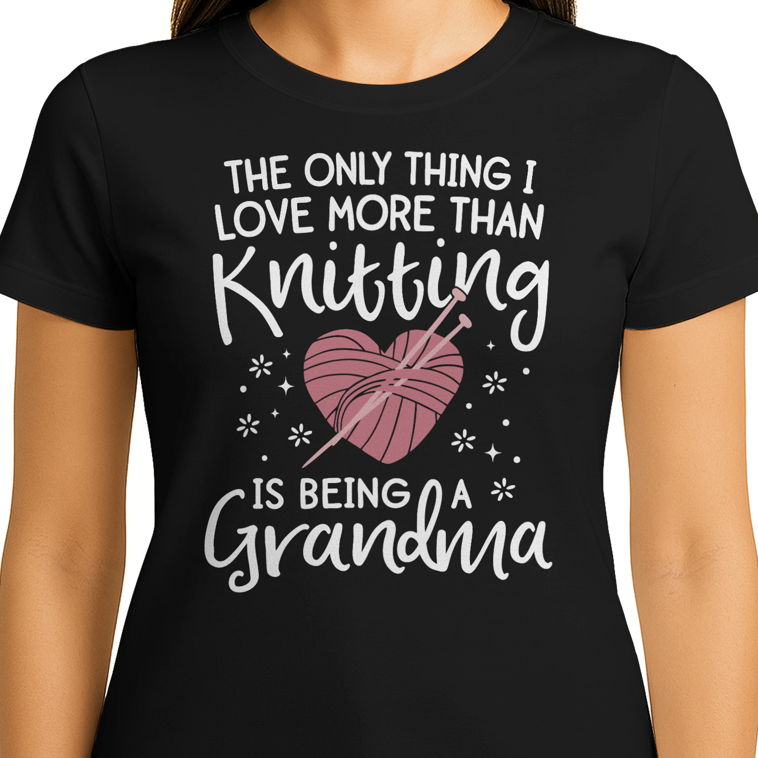 The only thing I love more than knitting is being a grandma.