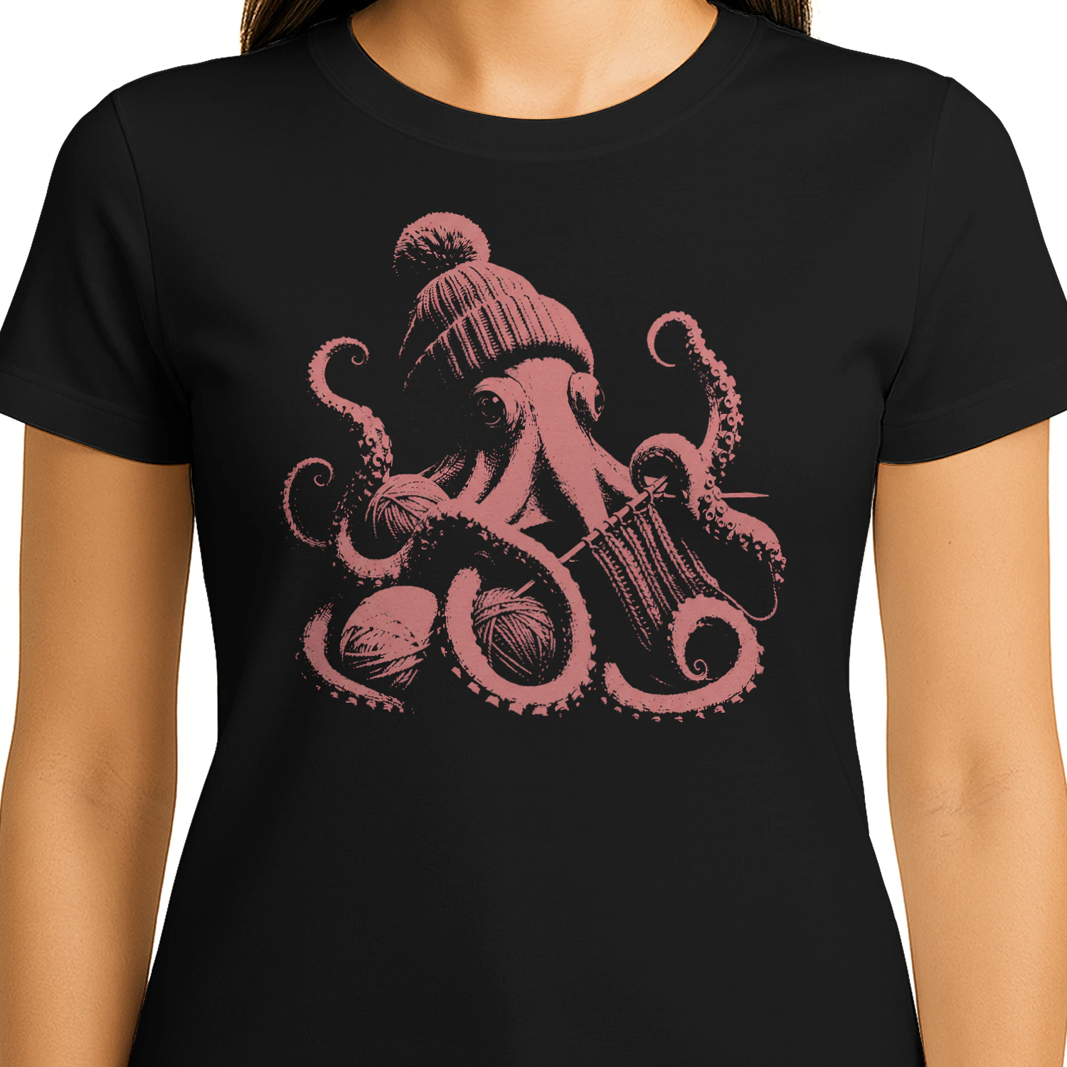 Cosy Knitting Octopus.