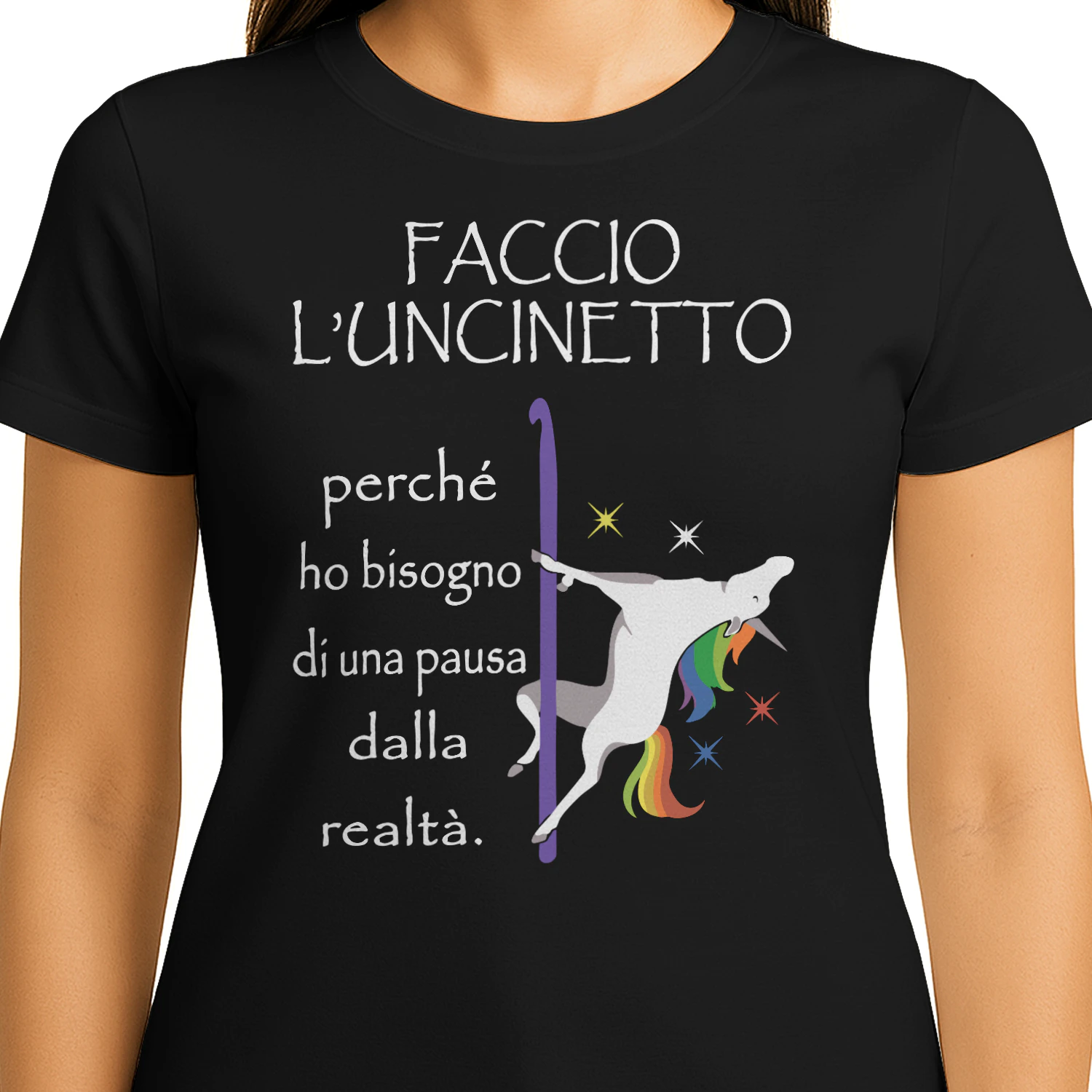 Faccio l’uncinetto perché ho bisogno di una pausa dalla realtà.