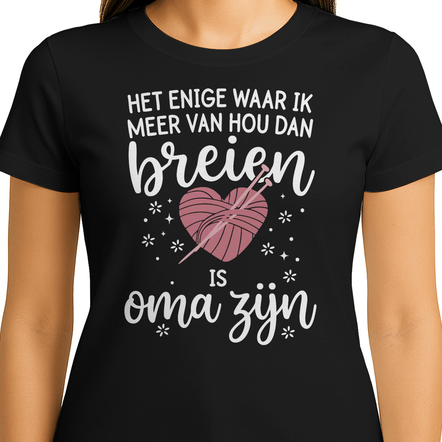 Het enige waar ik meer van hou dan breien is oma zijn.