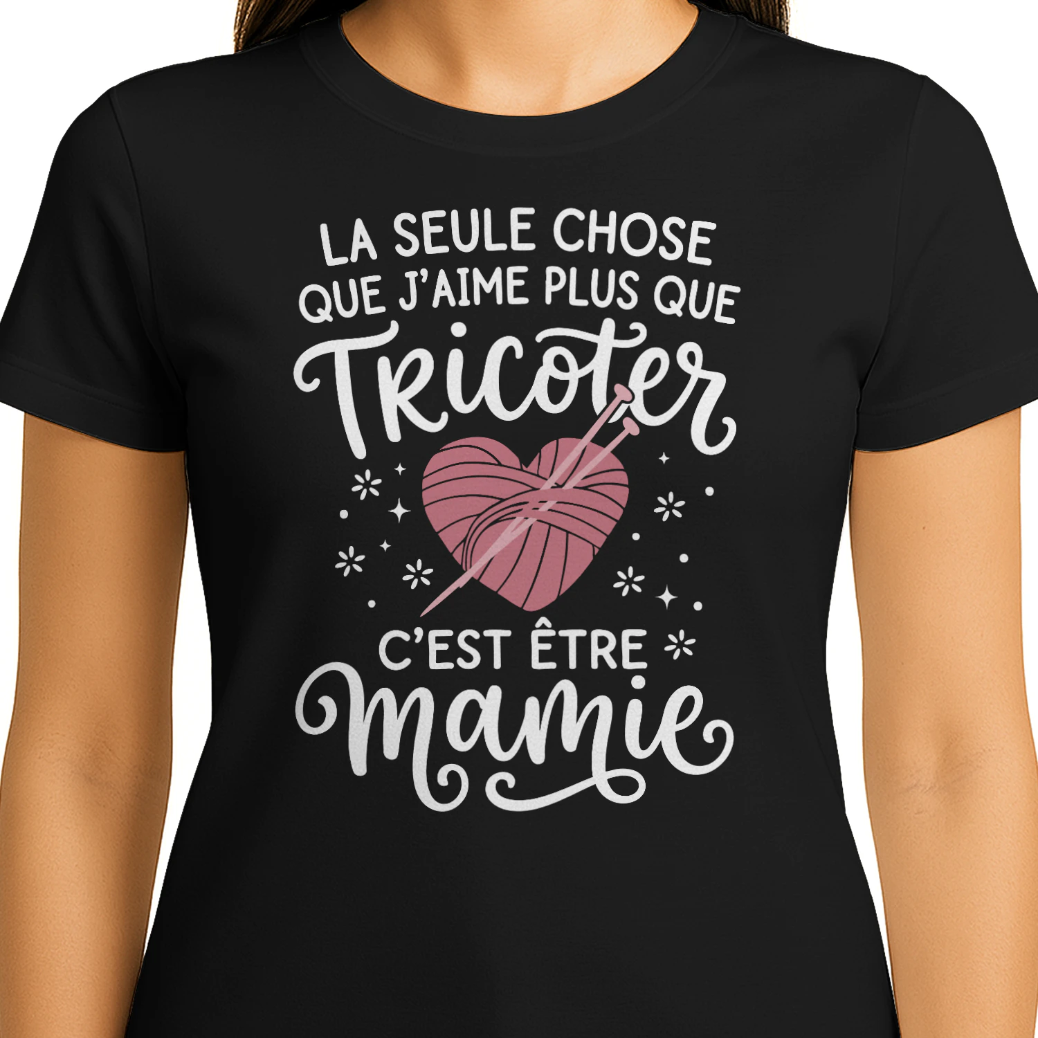 La seule chose que j'aime plus que tricoter c'est être mamie.