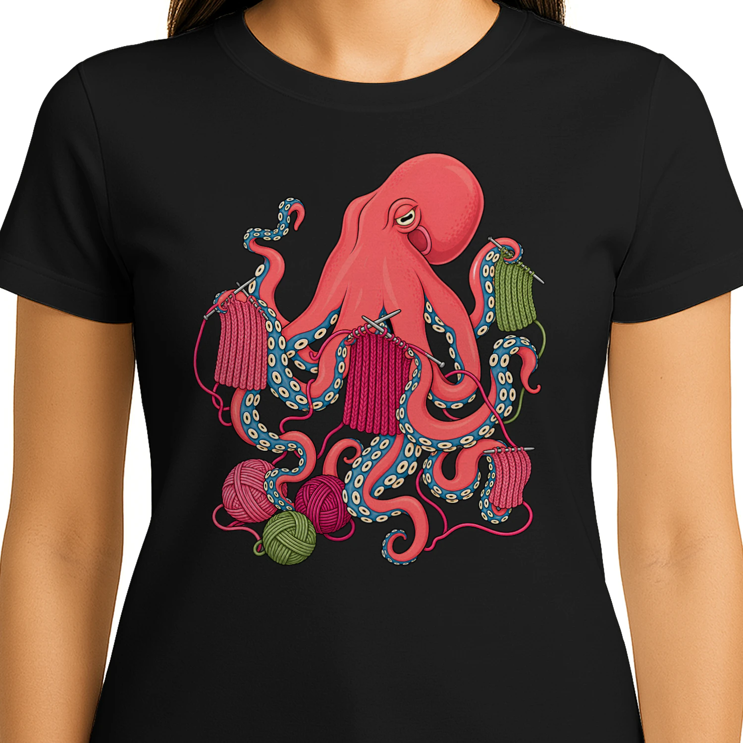 Knitting Octopus.