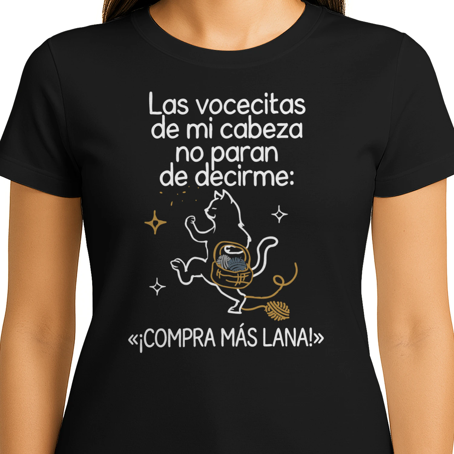 Las vocecitas de mi cabeza no paran de decirme: «¡Compra más lana!»   