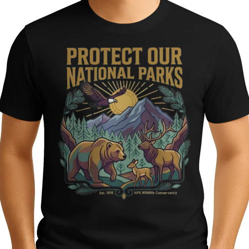 Protect Our National Parks 🌲🥾 | Outdoor Adventure T-Shirt