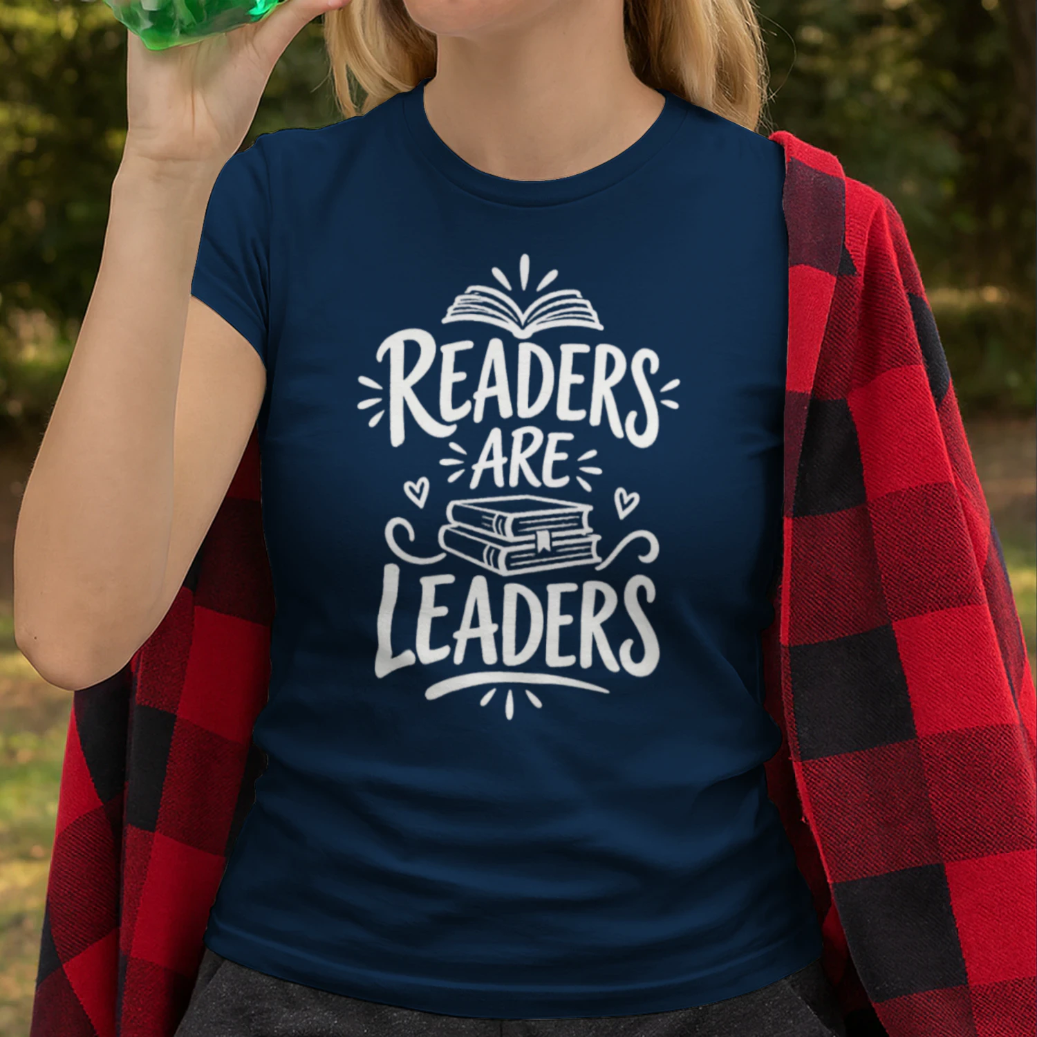 Readers Are Leaders – Book Lover T-Shirt