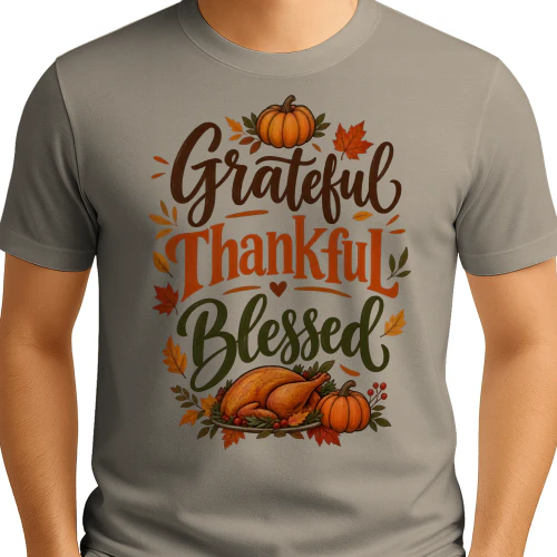 Grateful Thankful Blessed