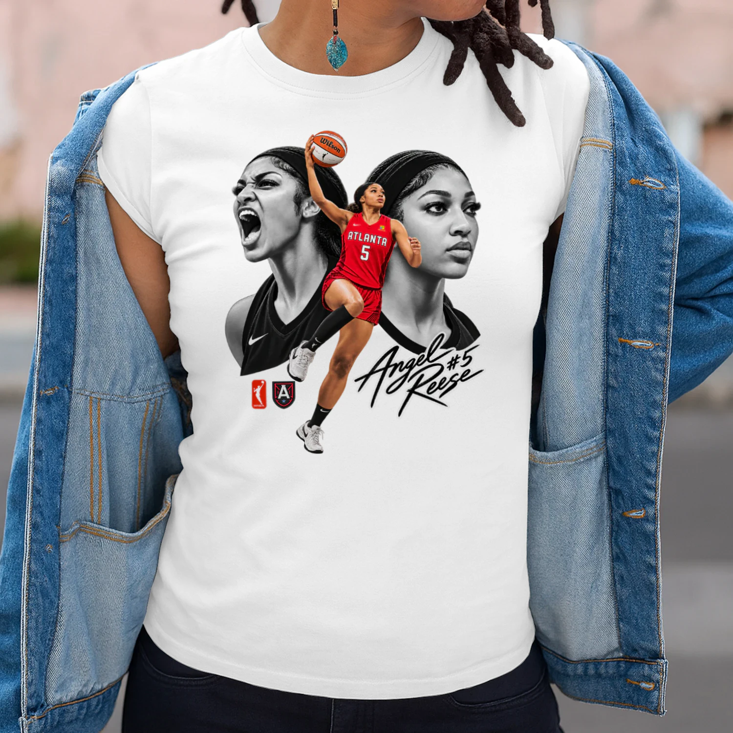 Womens Hoops Fan Shirt, WNBA Bayou Barbie Style Comfort Colors Gift