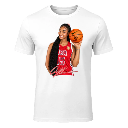 Angel Reese USA No. 15 Signature Tee