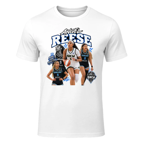 Angel Reese Chicago Sky Tee WNBA Graphic Unisex Shirt