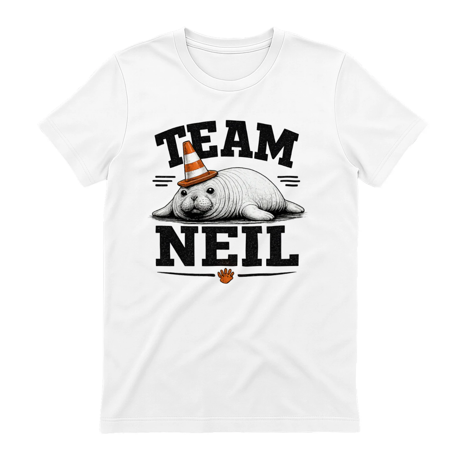 Team Neil It Team Neil The Seal Funny Shirt , Animal Meme , Cute Seal Graphic Design
