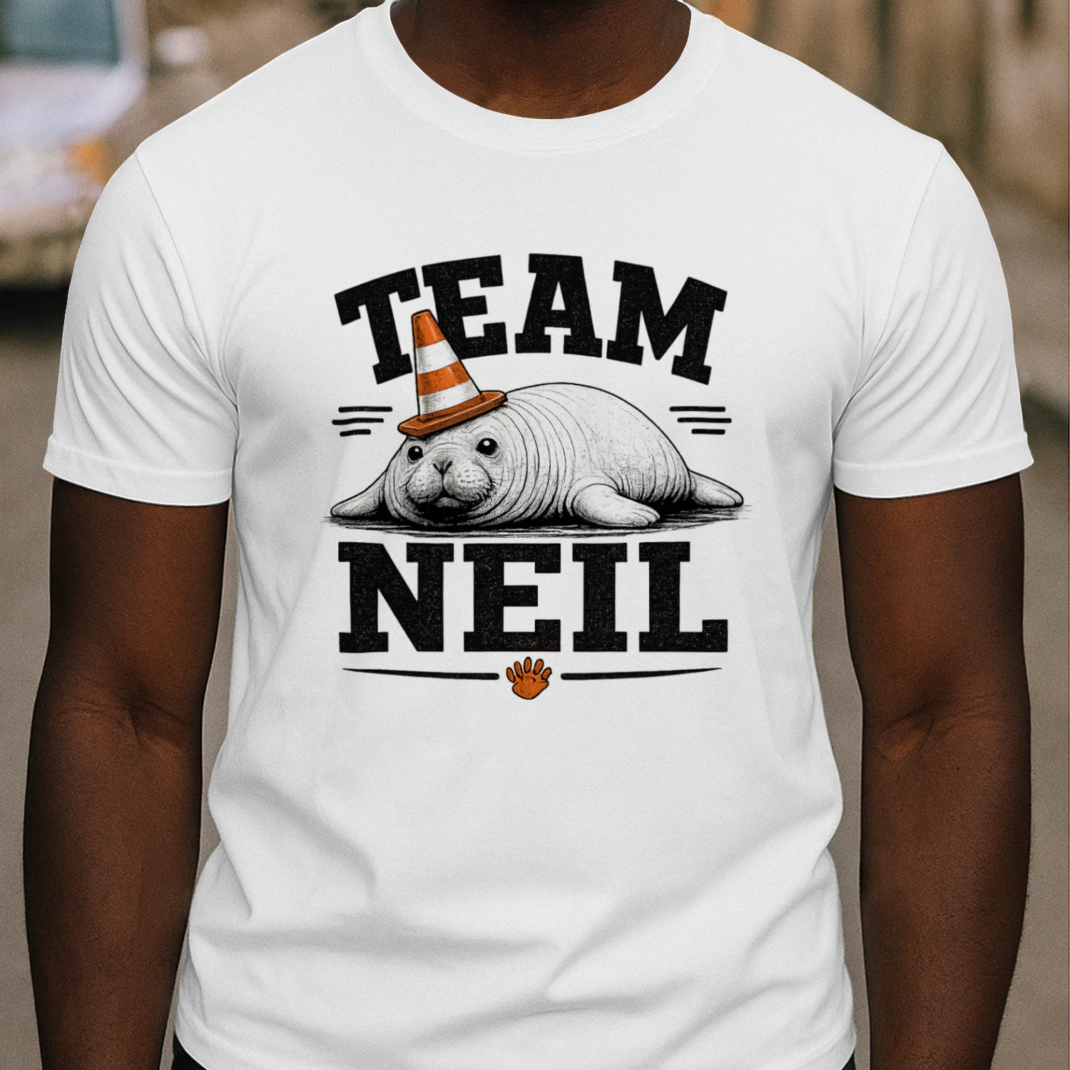 Team Neil It Team Neil The Seal Funny Shirt , Animal Meme , Cute Seal Graphic Design