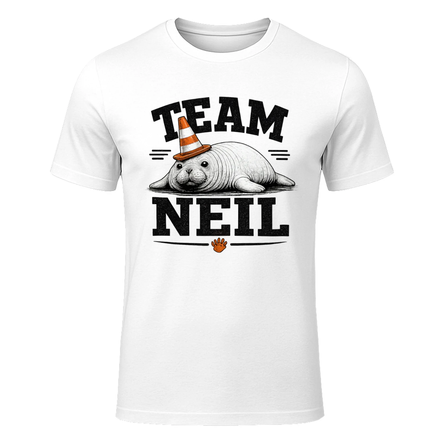 Team Neil It Team Neil The Seal Funny Shirt , Animal Meme , Cute Seal Graphic Design