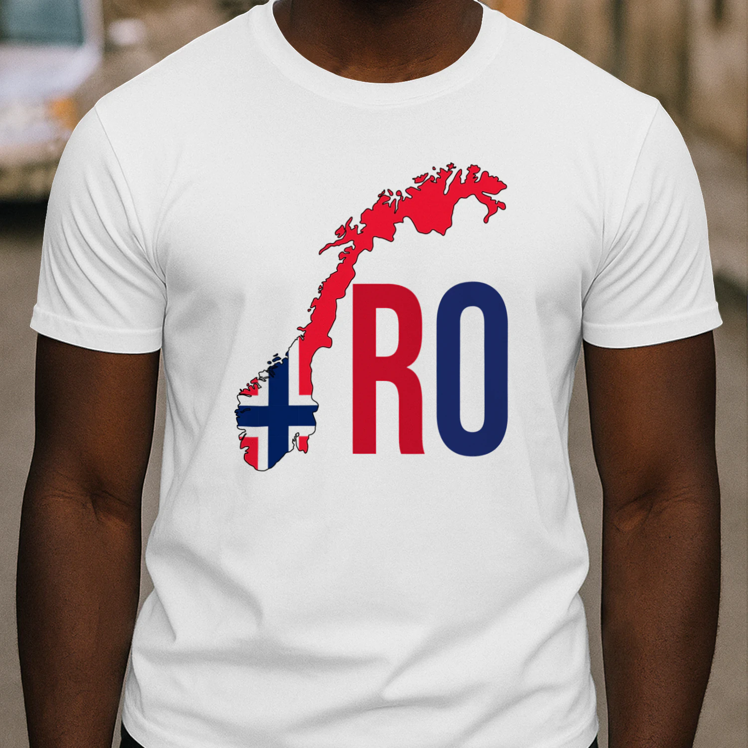 RO Norway Norwegian Flag Row PNG  Design, Red Norway Pride Graphic for Men, Women & Kids, 