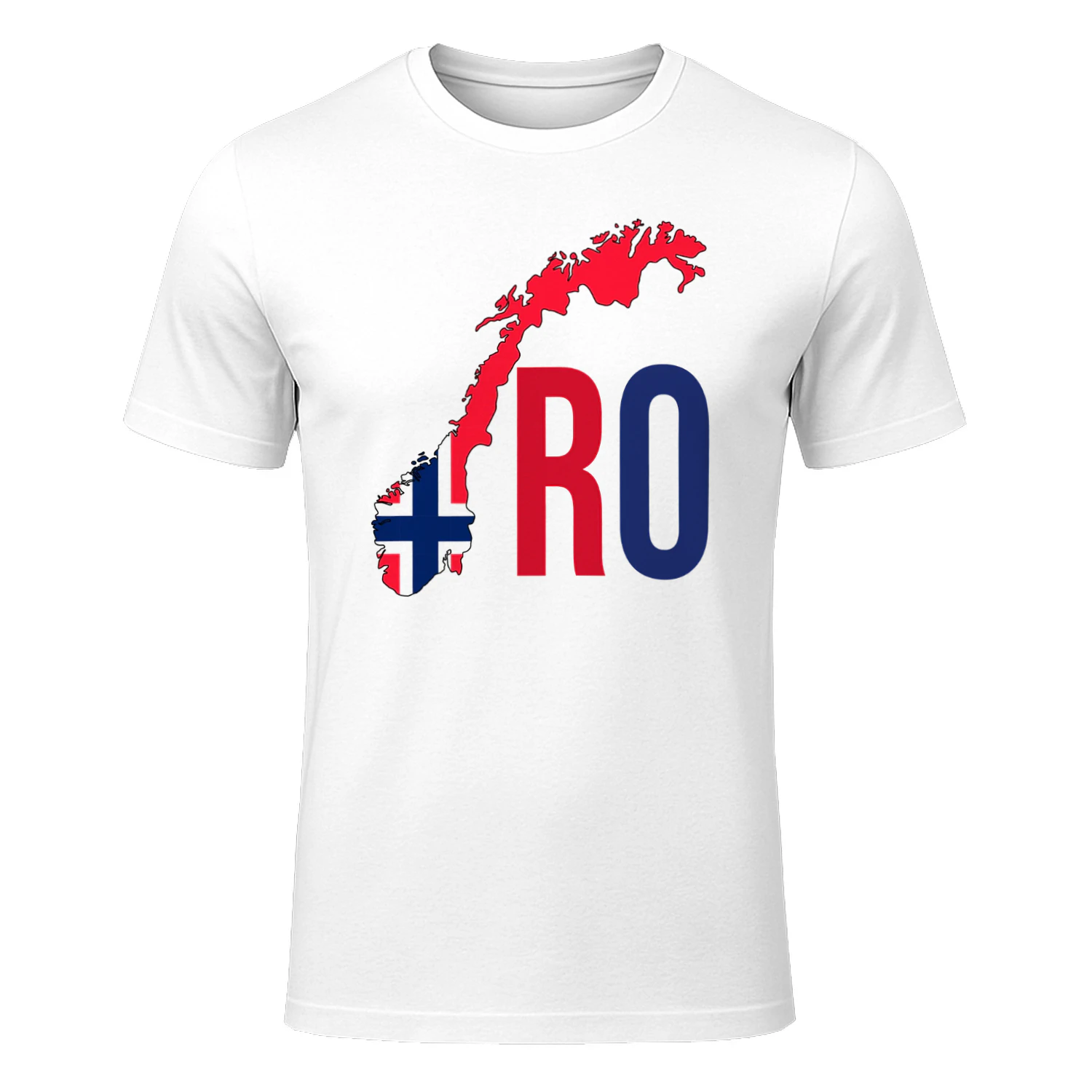 RO Norway Norwegian Flag Row PNG  Design, Red Norway Pride Graphic for Men, Women & Kids, 