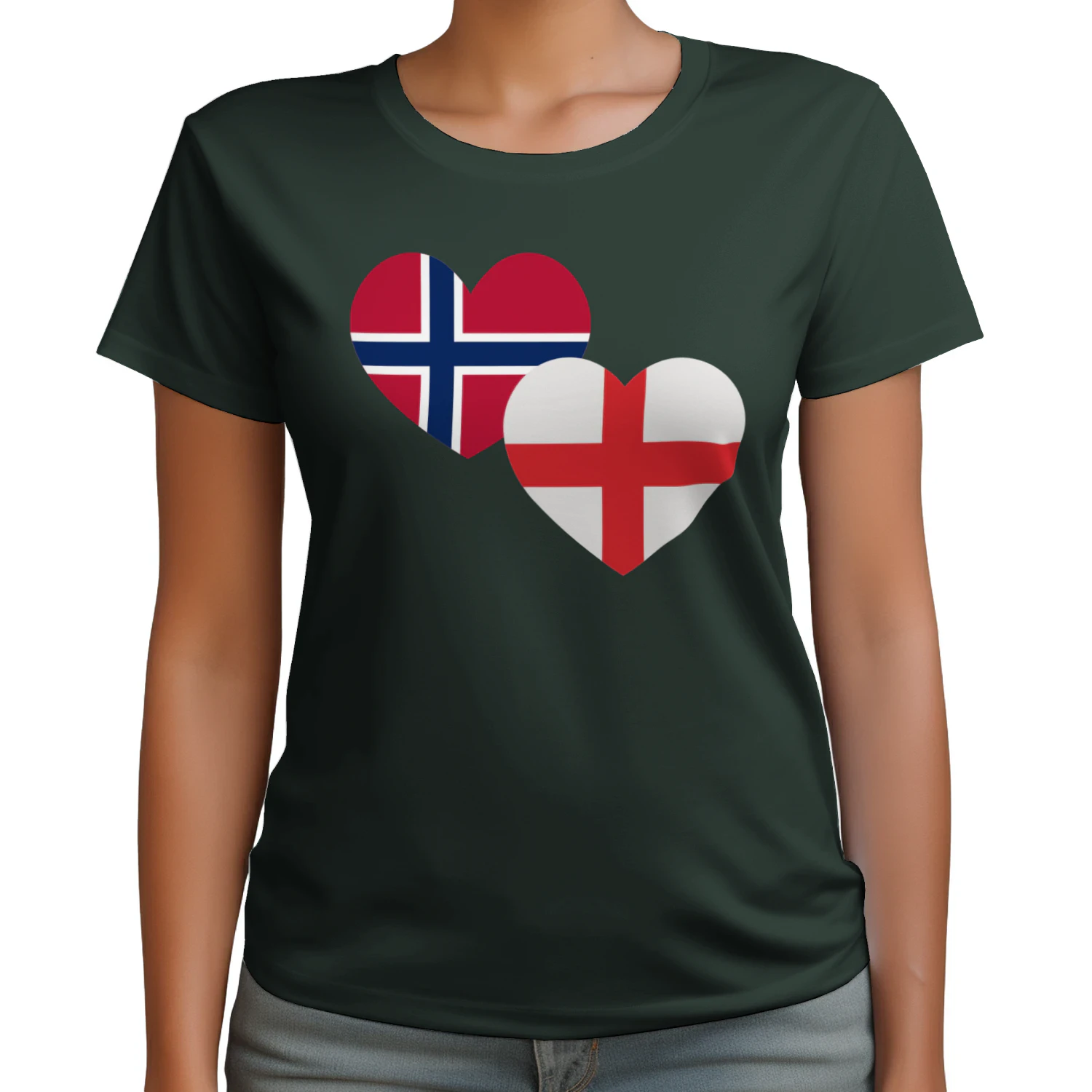 norway england flag Norway England Flags  Shirt Design | Proud Norwegian English Fan Printable Graphic 