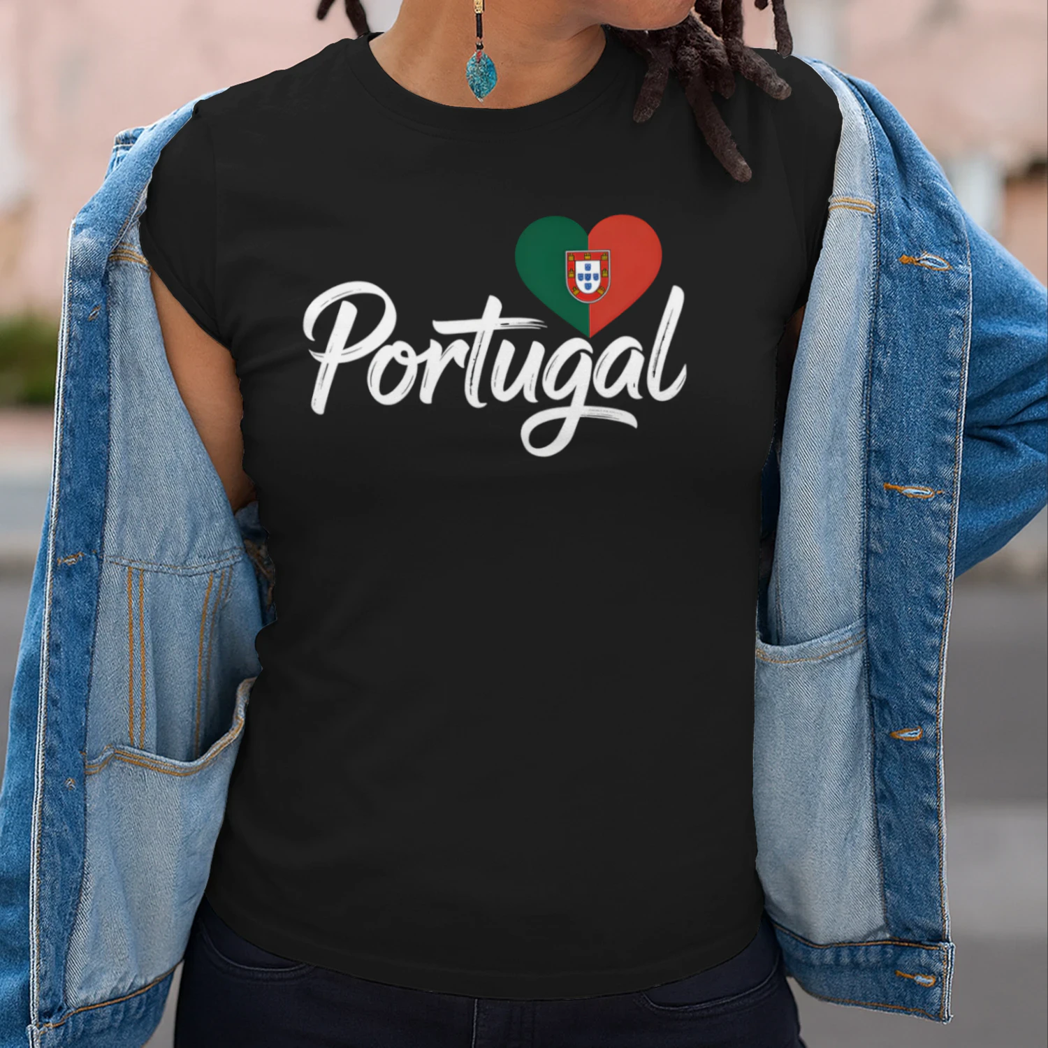 Portugal Pride Portugal Flag Roots Shirt Design | Proud Portuguese Heritage Graphic 