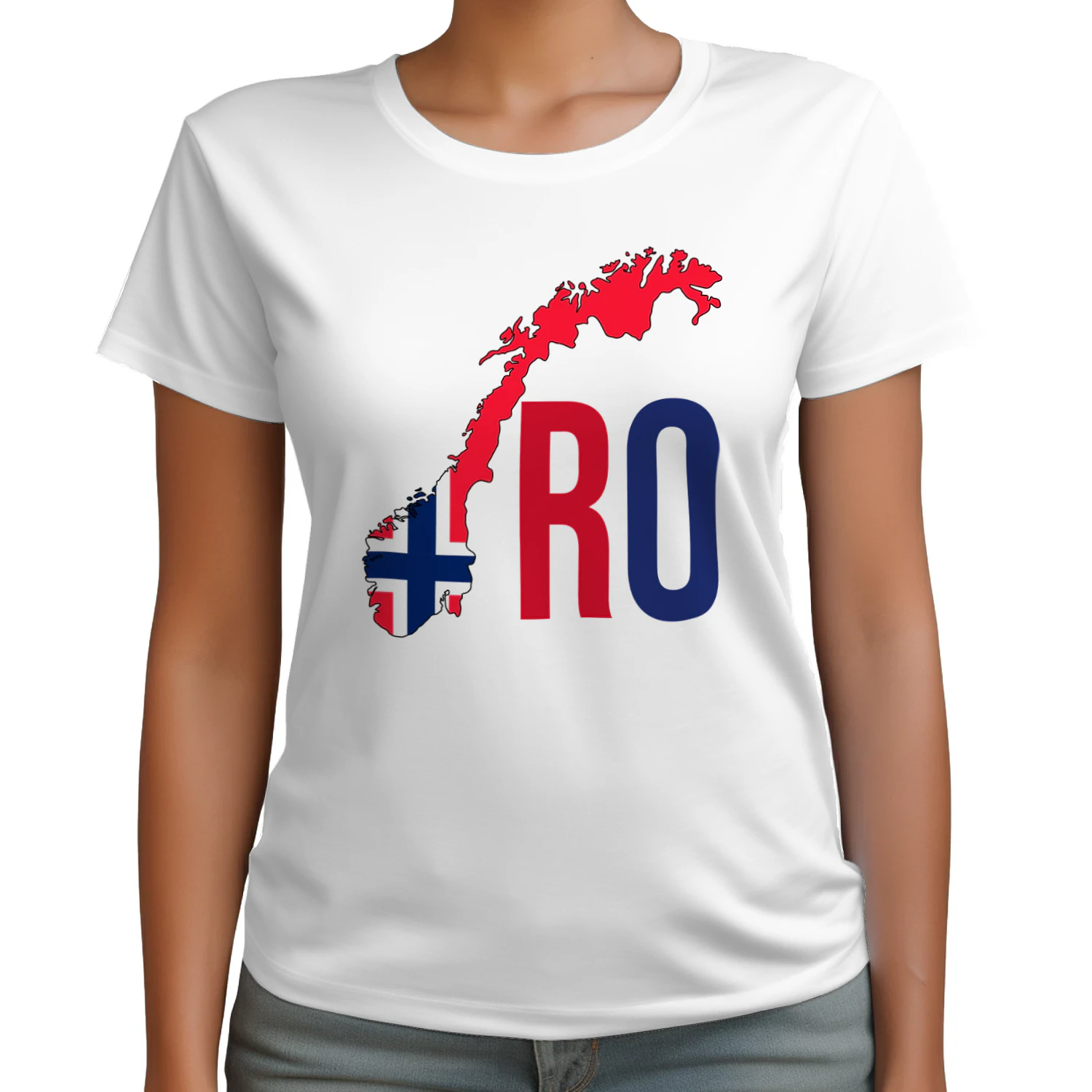 RO Norway Norwegian Flag Row PNG  Design, Red Norway Pride Graphic for Men, Women & Kids, 