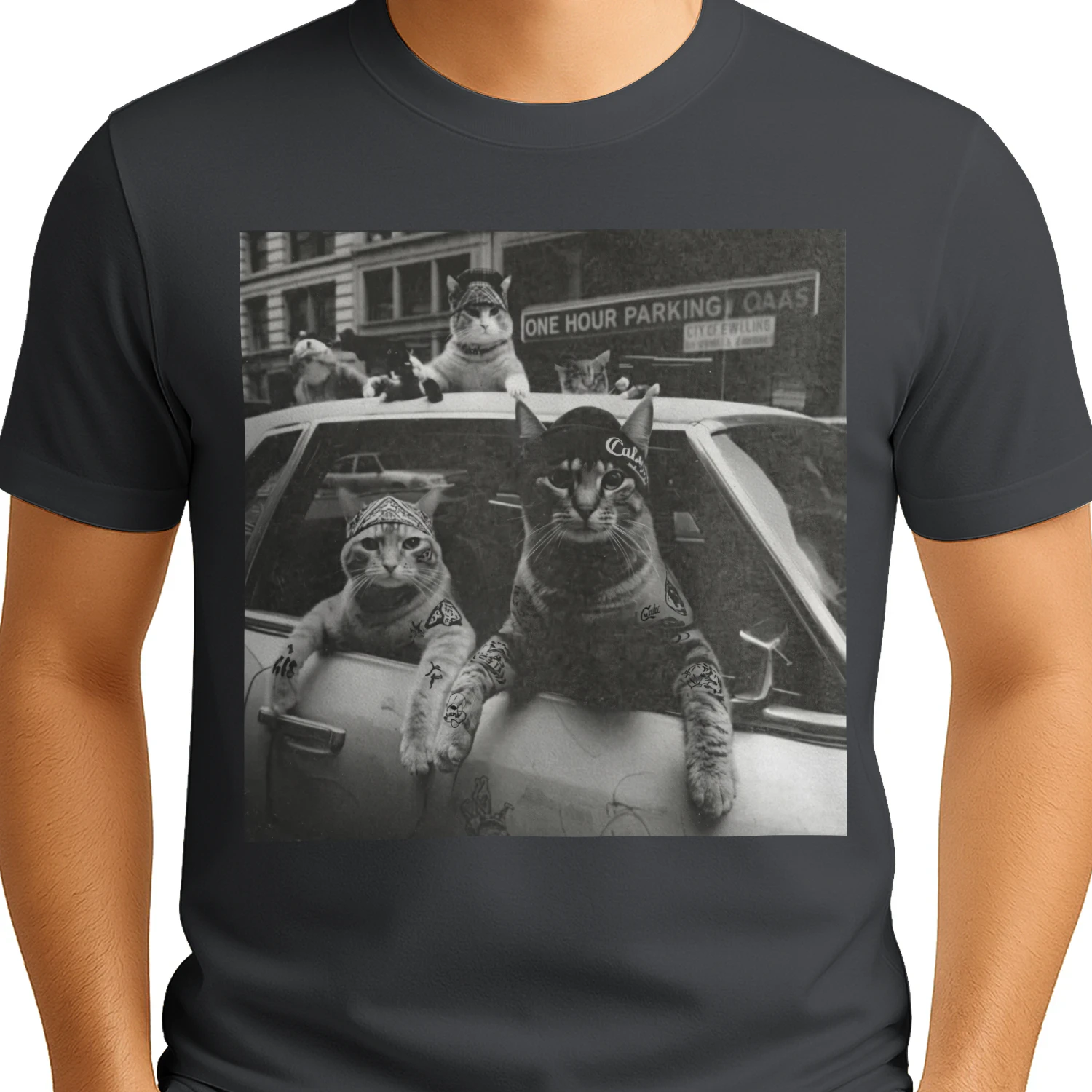 Cat Gang Vintage T-shirt