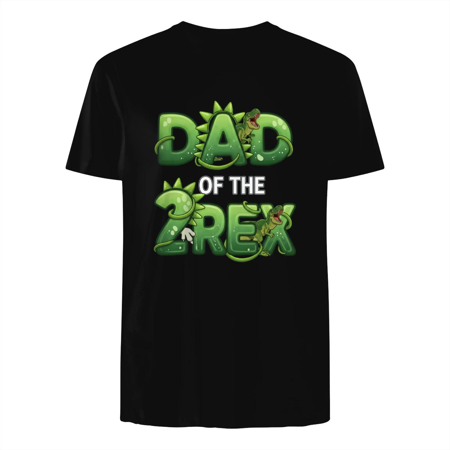 Two Rex 2nd Birthday Second Dinosaur 2 Year Old Classic Unisex T-shirt