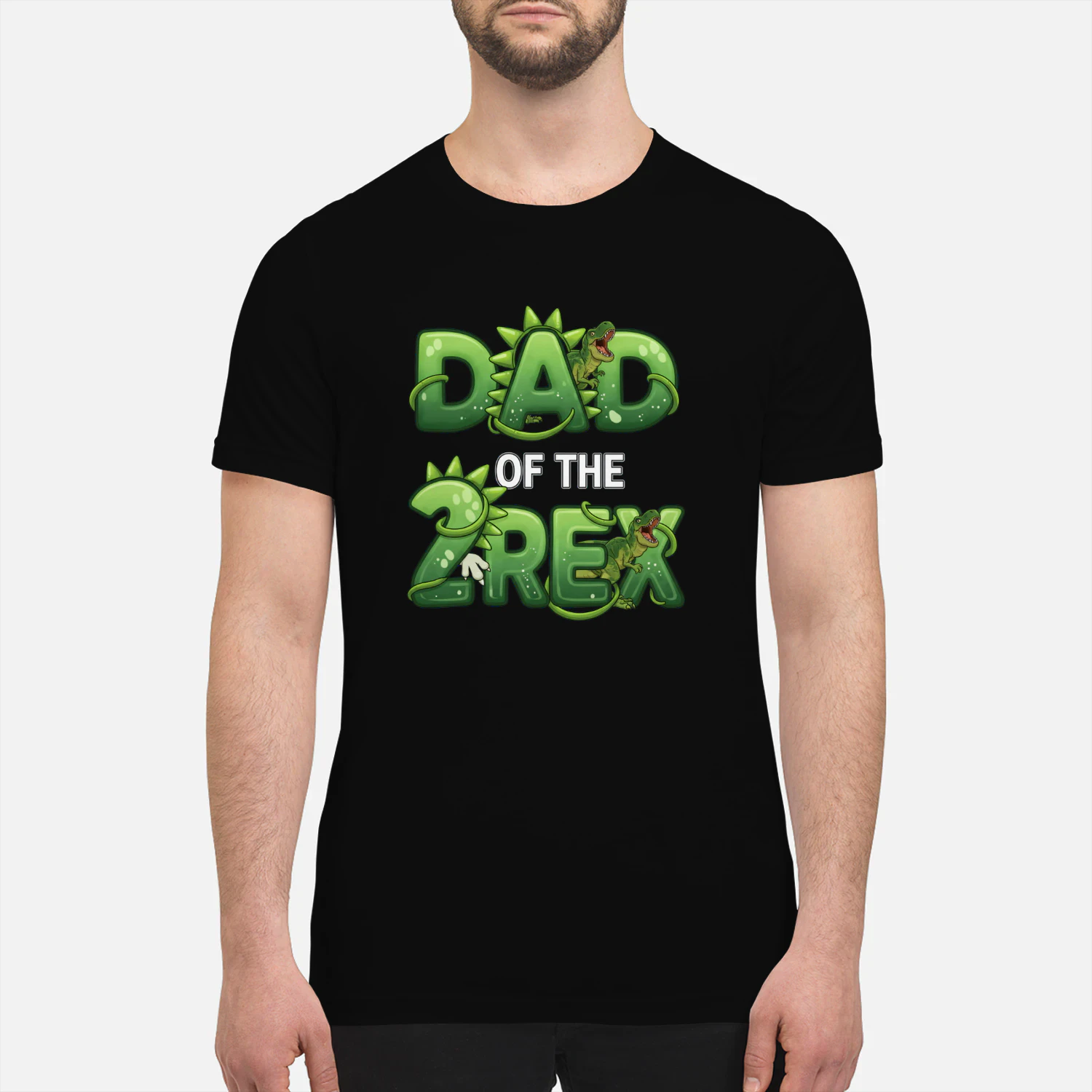 Two Rex 2nd Birthday Second Dinosaur 2 Year Old Classic Unisex T-shirt