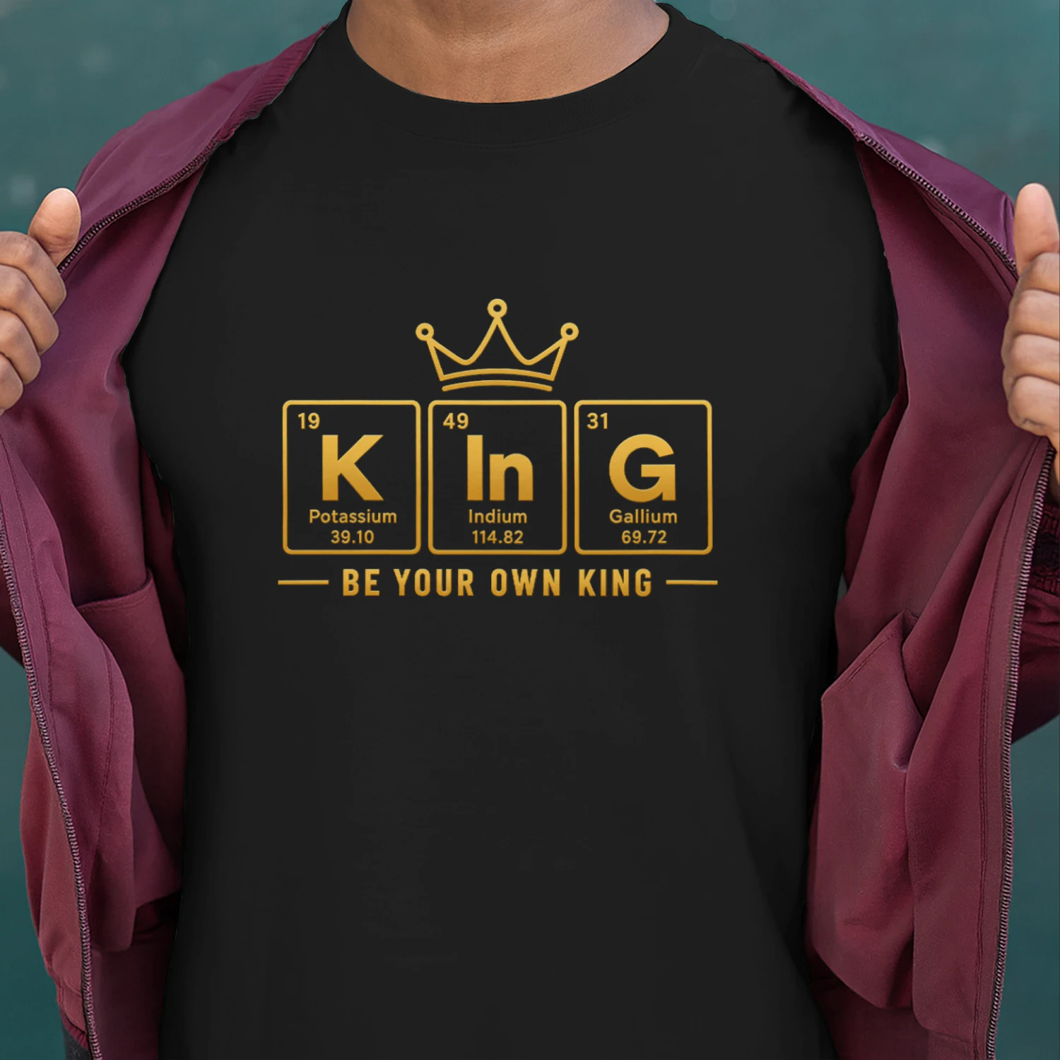 Be Your Own King – Premium T-Shirt