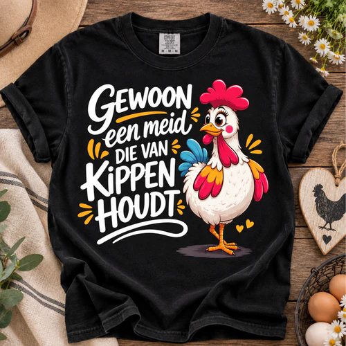 Gewoon Een Meid Die Van Kippen Houdt