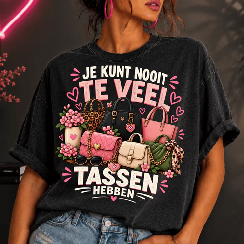 JE KUNT NOOIT TE VEEL TASSEN HEBBEN