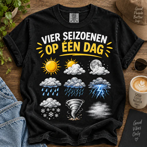 Vier Seizoenen Op Één Dag