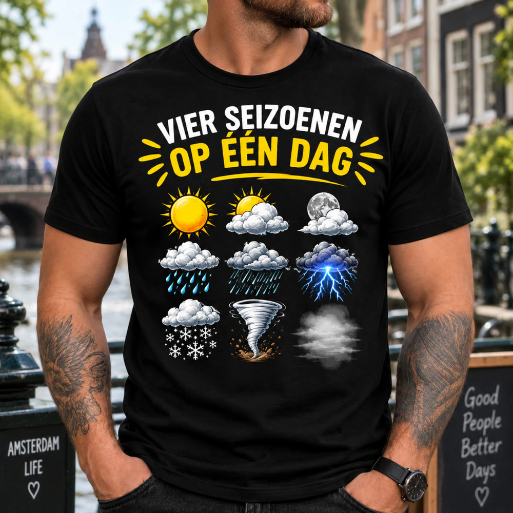 Vier Seizoenen Op Één Dag