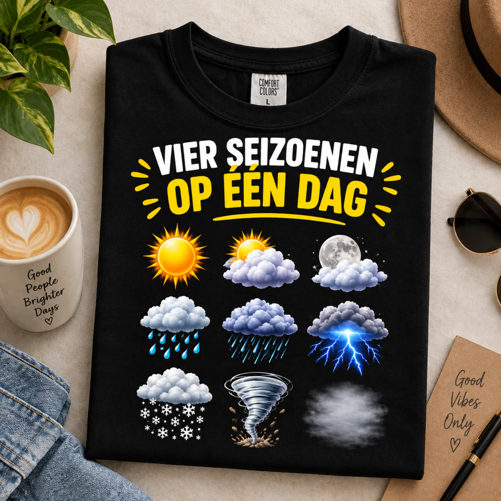 Vier Seizoenen Op Één Dag