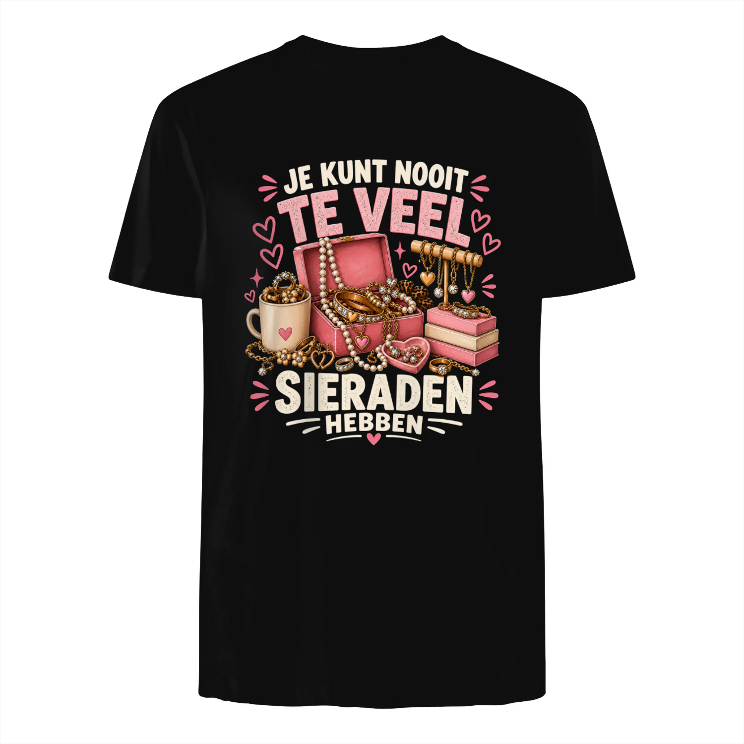 JE KUNT NOOIT TE VEEL SIERADEN HEBBEN