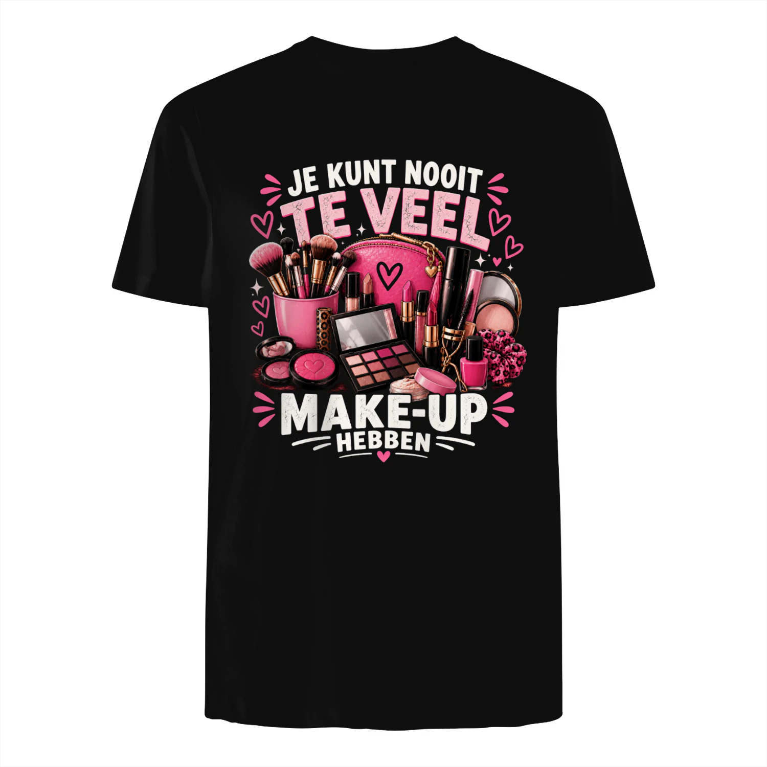 JE KUNT NOOIT TE VEEL MAKE-UP HEBBEN