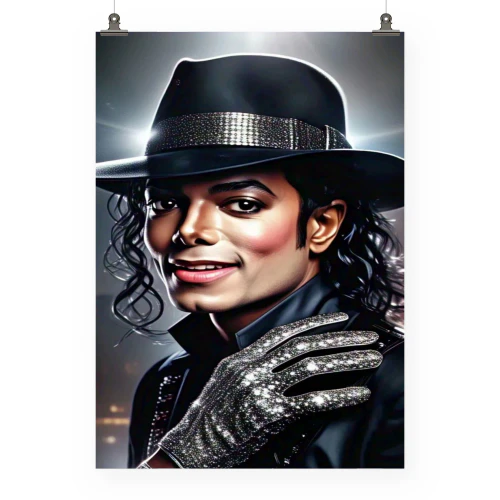 Michael Jackson PNG Designs Vintage Music Poster Art 5