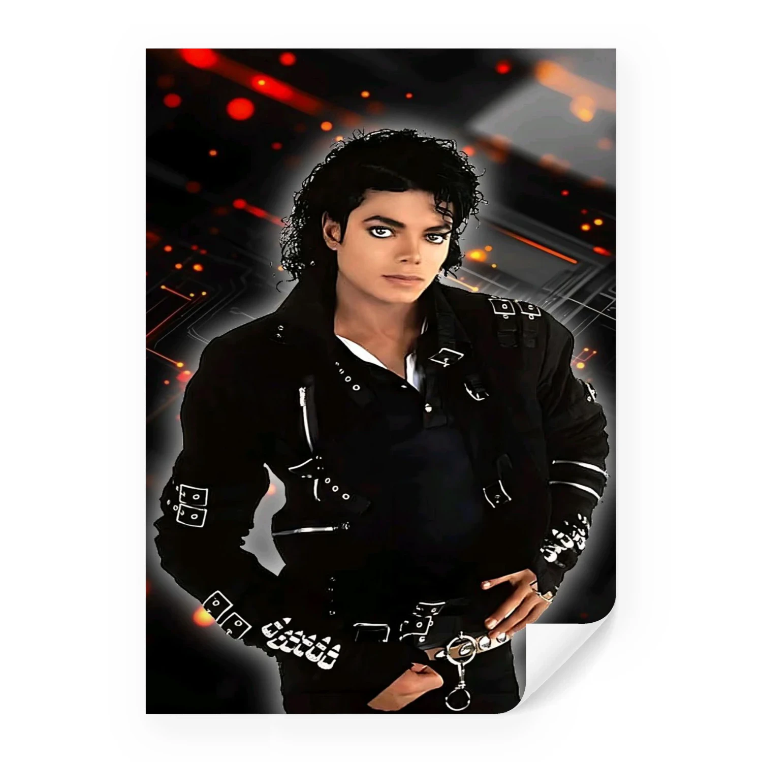 Michael Jackson PNG Designs Vintage Music Poster Art 3