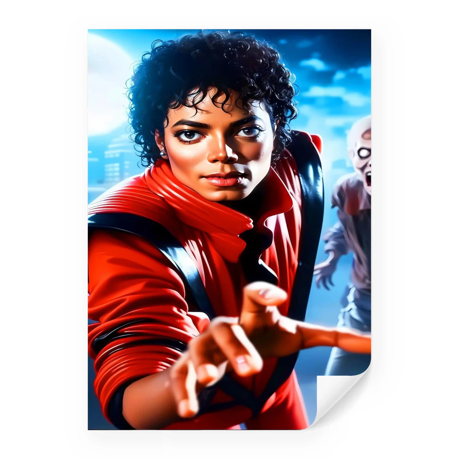 Michael Jackson PNG Designs Vintage Music Poster Art 1