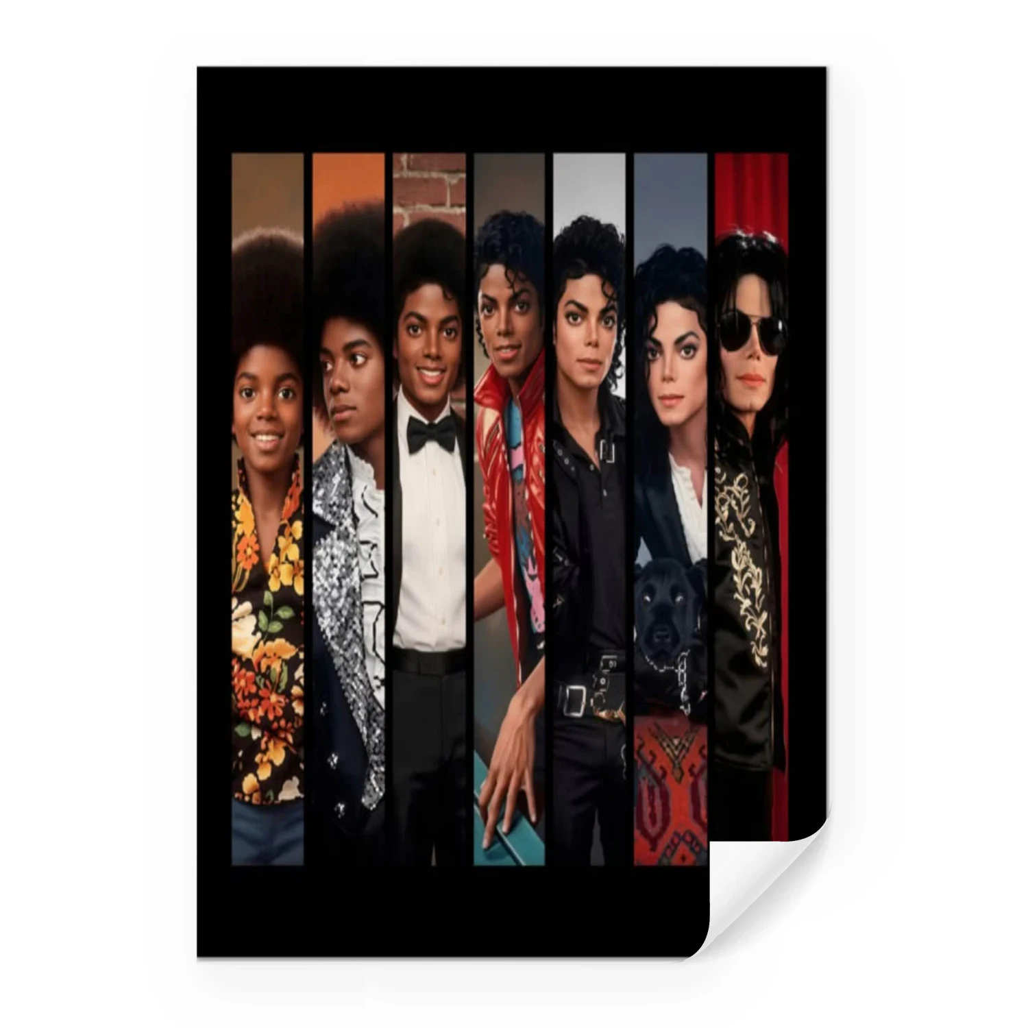 Michael Jackson PNG Designs Vintage Music Poster Art