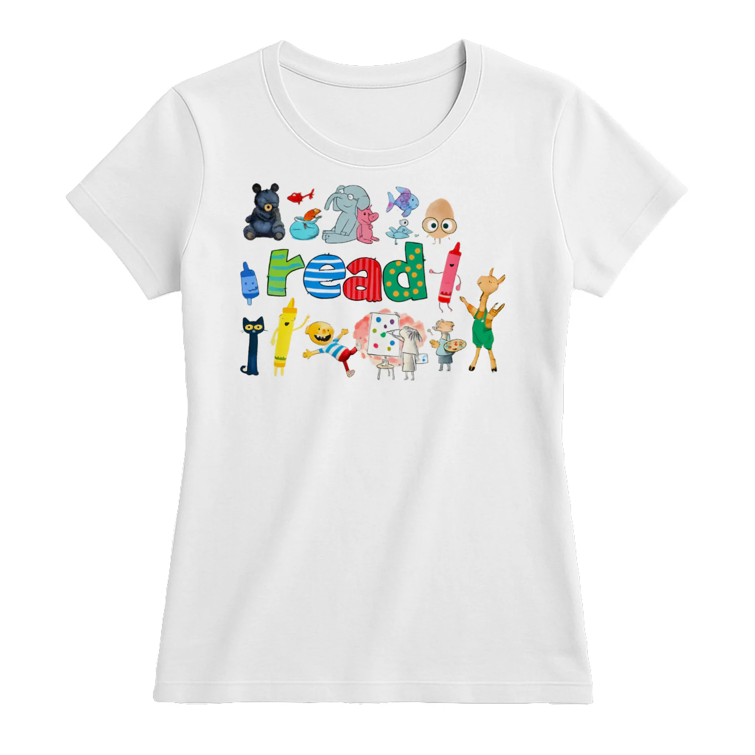 Read Teacher Shirt | Cute Book Lover Back to School Graphic Tee