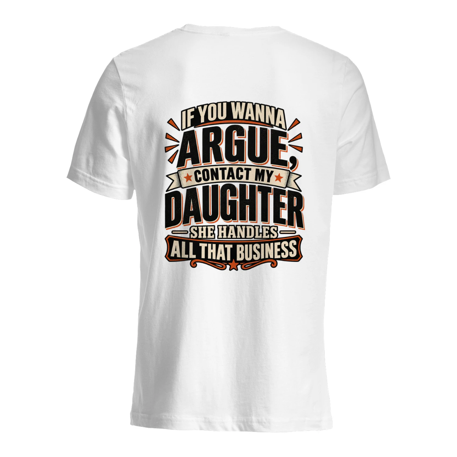 Back design if you wanna argue, contact my daughter she handles all that business.