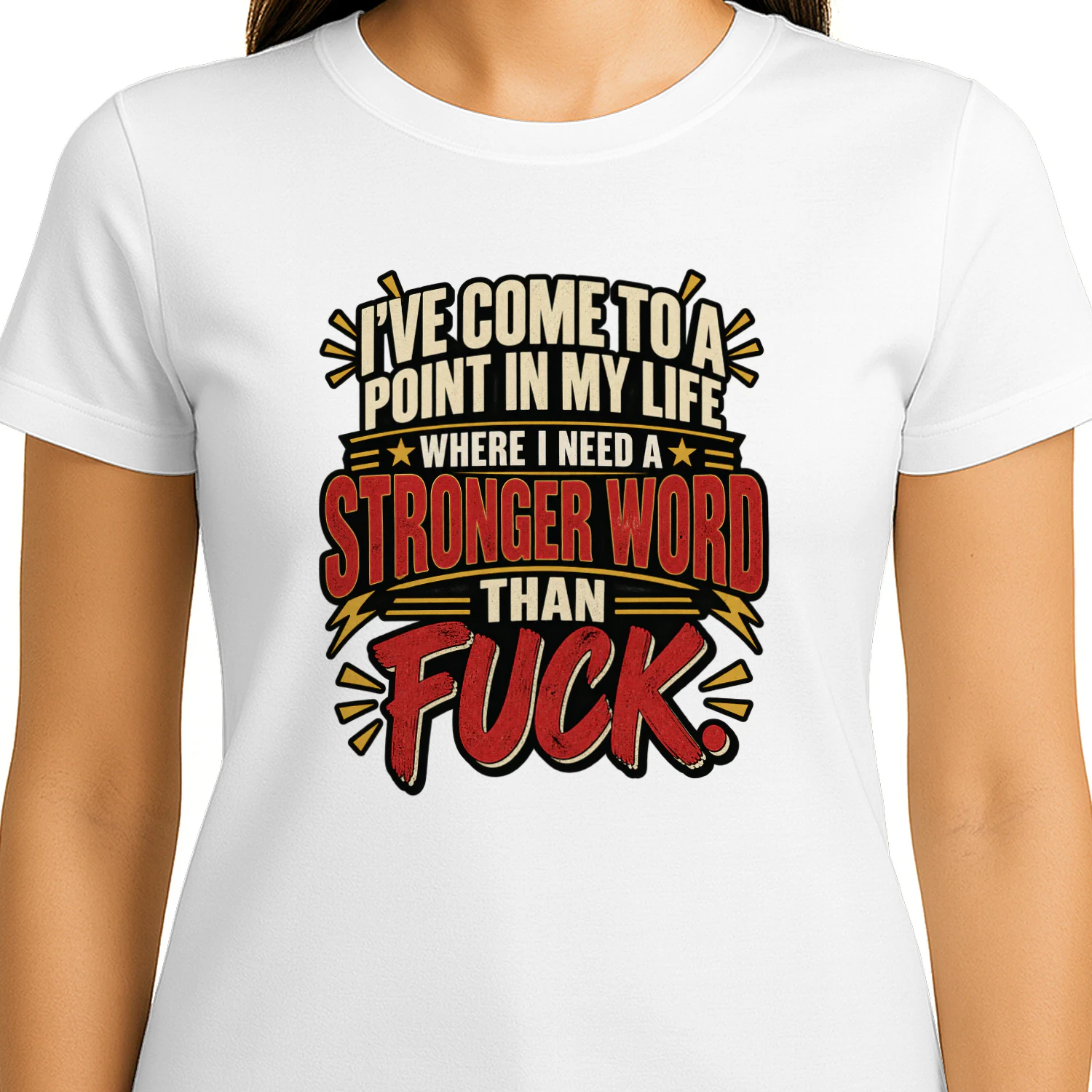 I’ve come to a point in my life where i need a stronger word than fuck.