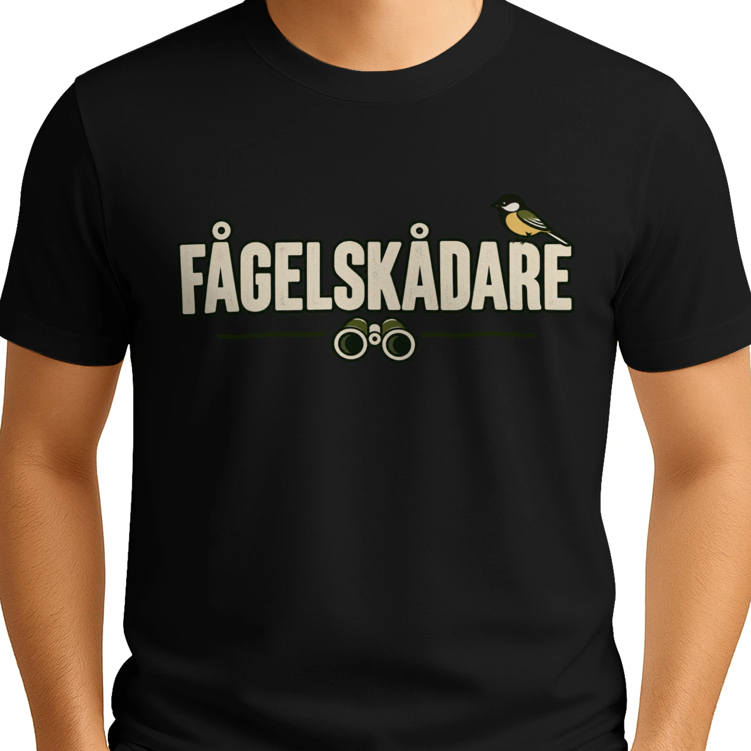 Fågelskådare – T-Shirt för Fågelskådning & Naturälskare