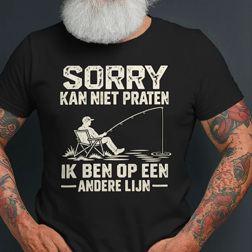 Sorry kan niet praten