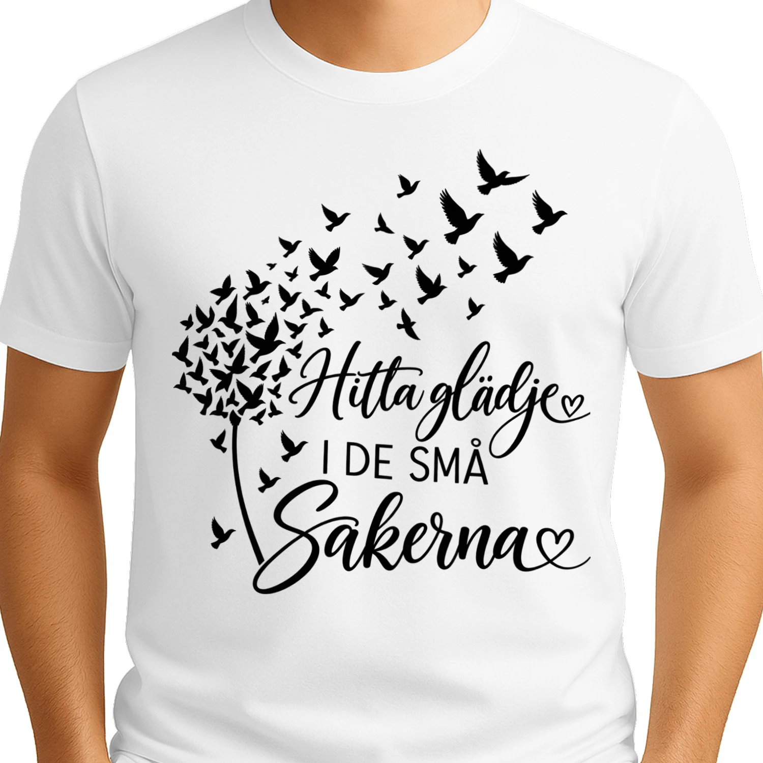 Fågelälskare T-Shirt – Hitta Glädje i de Små Sakerna
