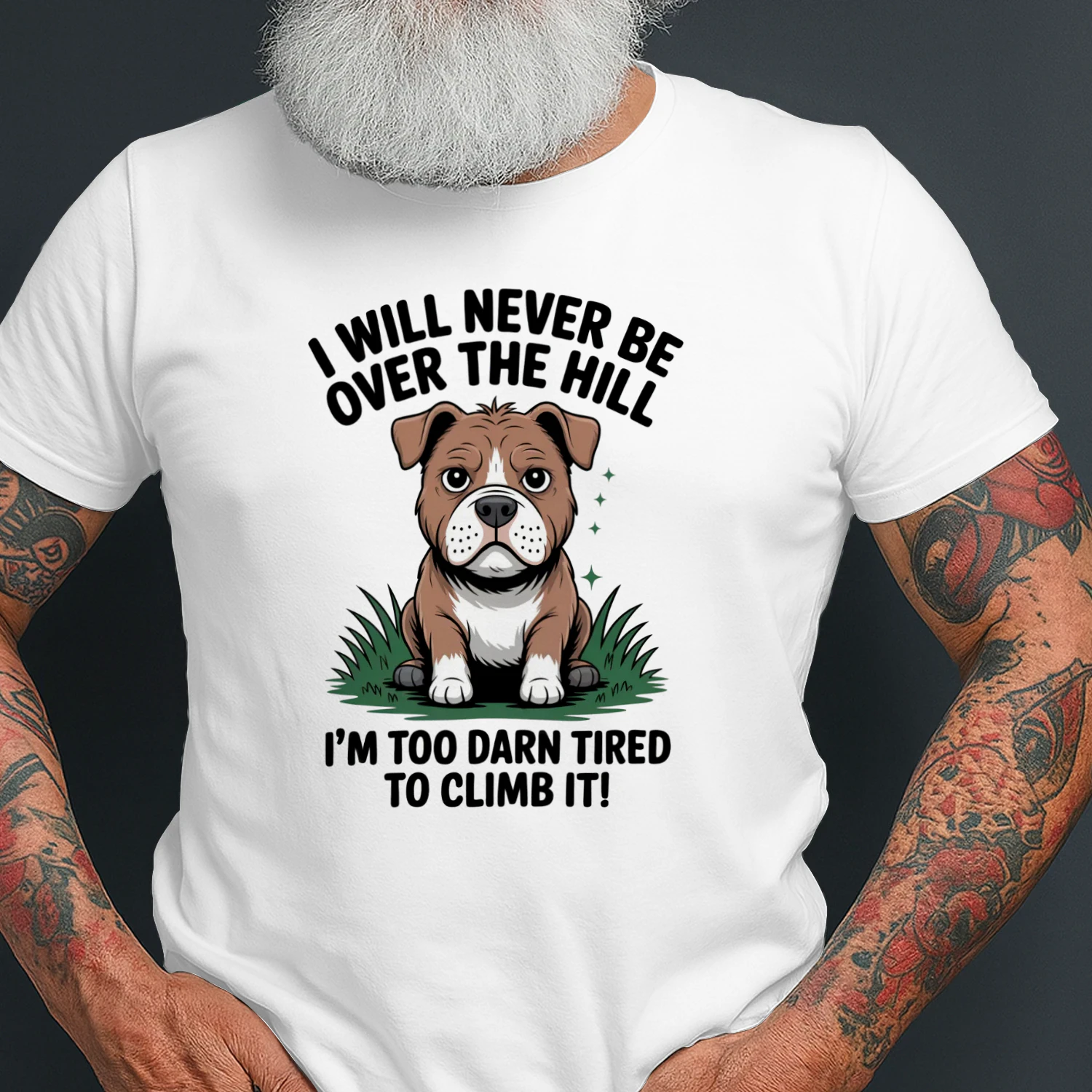 Pitbull T Shirt (White) 