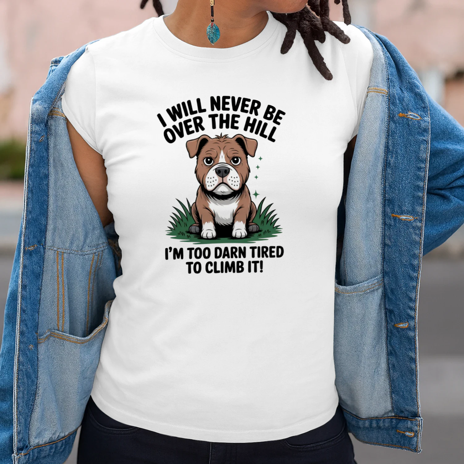 Pitbull T Shirt (White) 