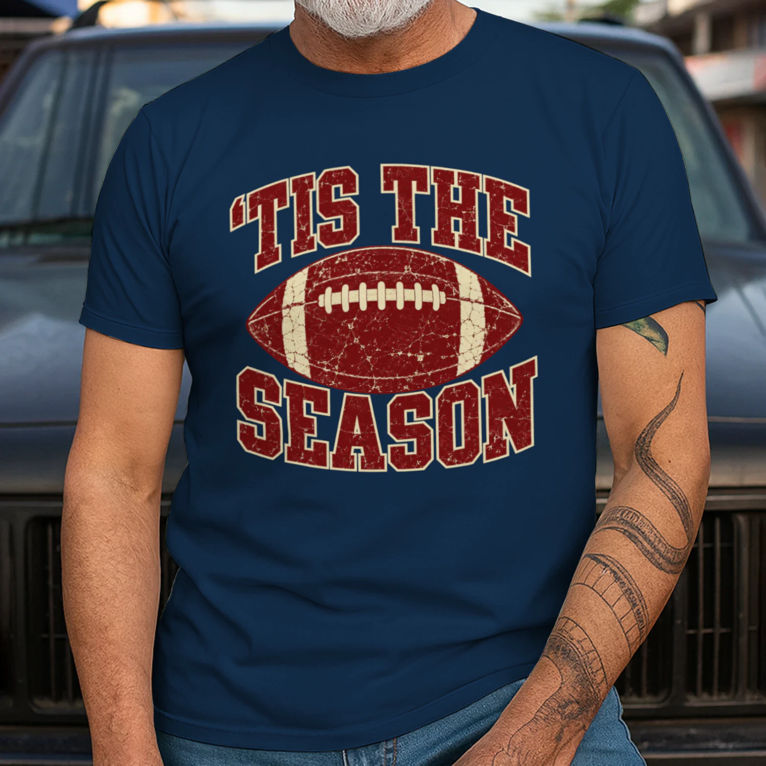 ’Tis the Season, Vintage Football Season Design