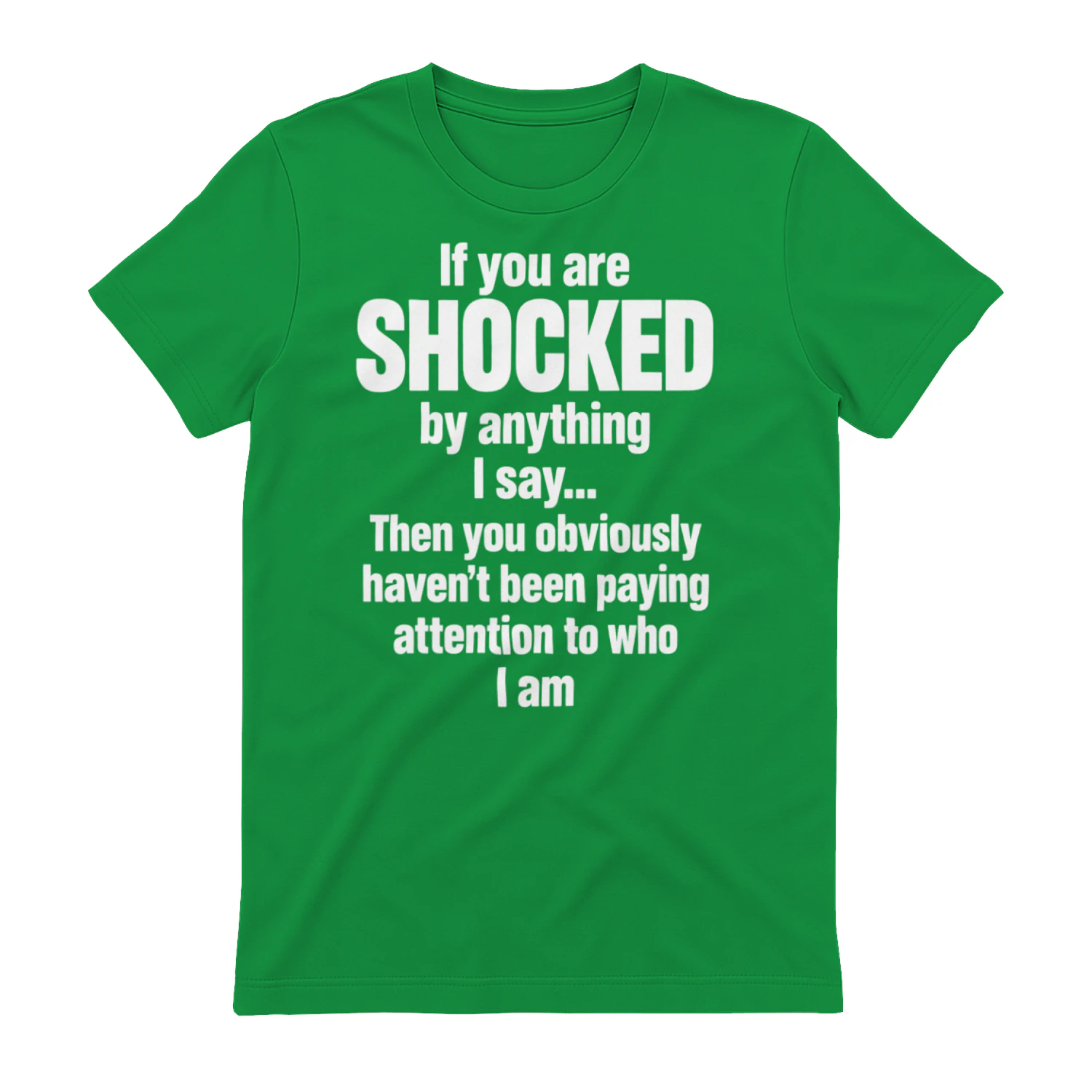 If You Are Shocked by Anything I Say, Funny Sarcastic Quote
