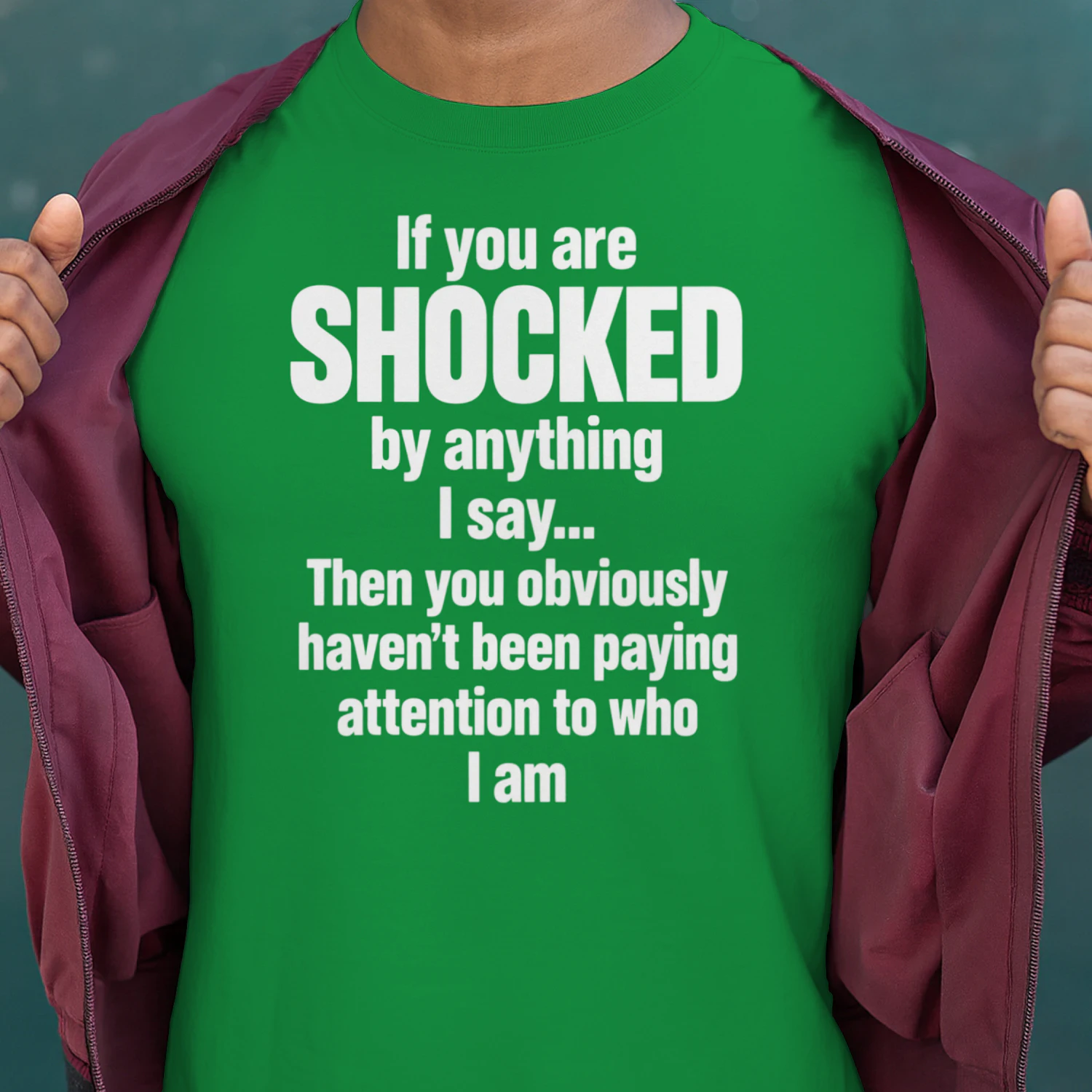 If You Are Shocked by Anything I Say, Funny Sarcastic Quote