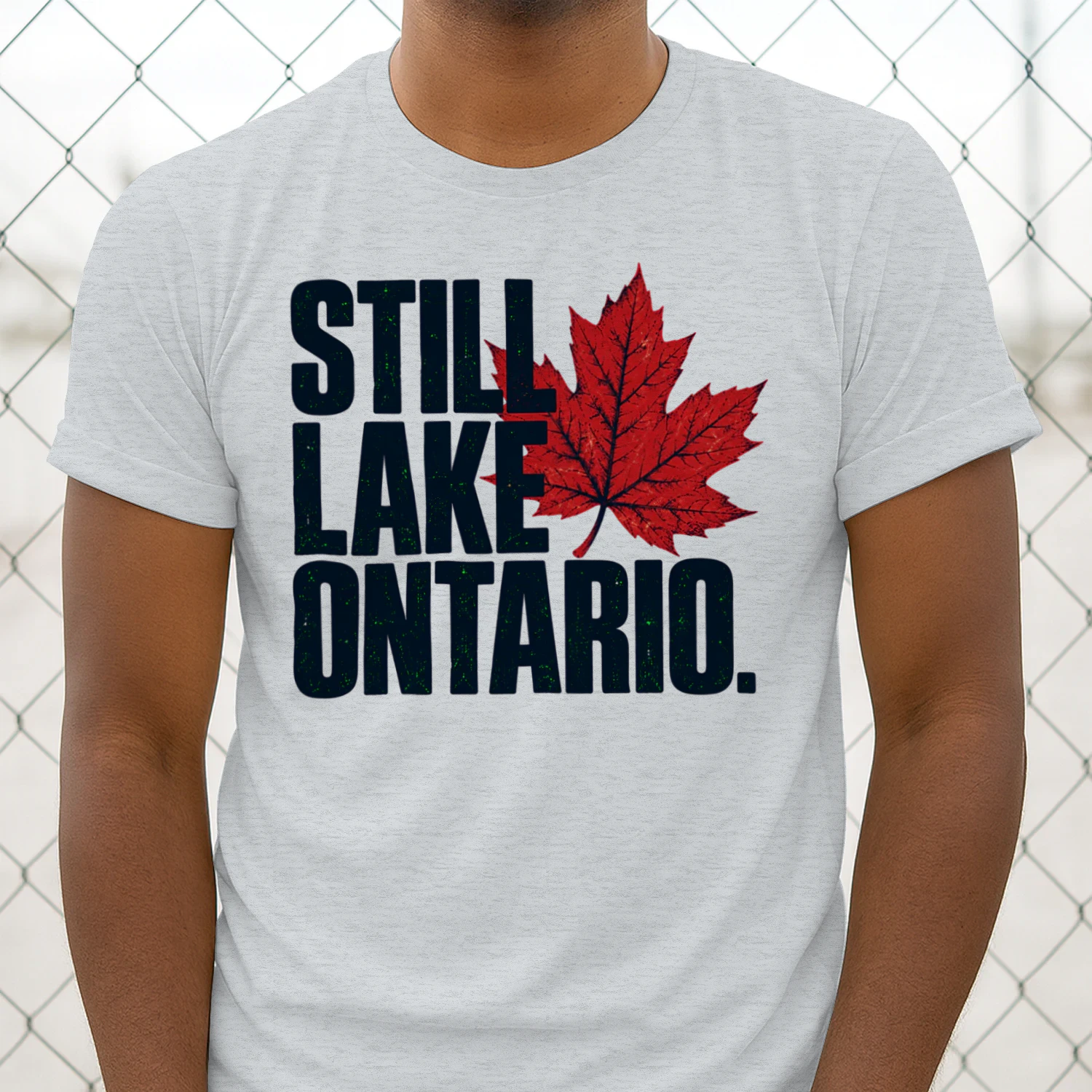 till Lake Ontario Maple Leaf T-Shirt