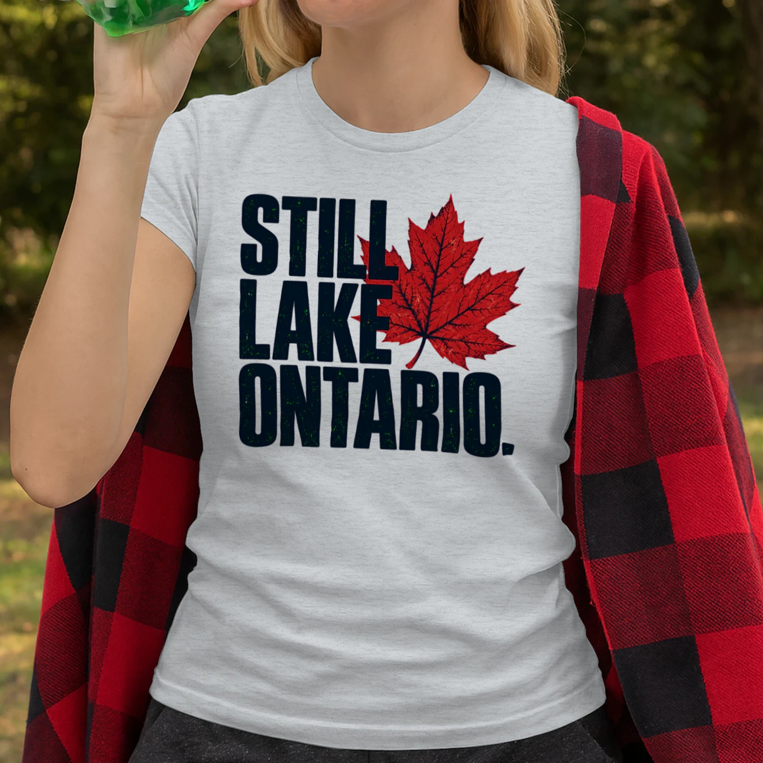 till Lake Ontario Maple Leaf T-Shirt
